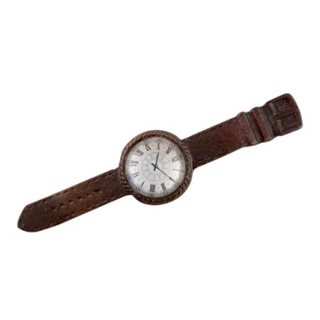 Antique Roman Watch Iron Handle